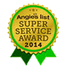 Angie's List Super Service Award 2014